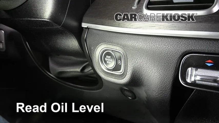 2021 Mercedes-Benz GLS450 4Matic 3.0L 6 Cyl. Turbo MHEV Huile Vérifier le niveau de l'huile